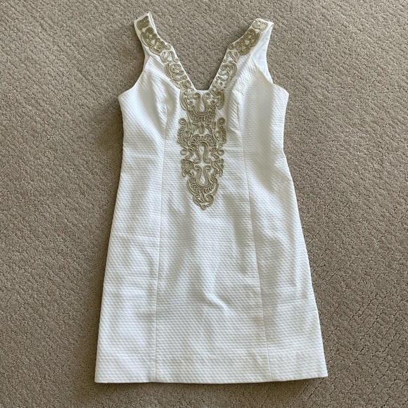 White Lily Pulitzer Dress - Picture 2 of 5